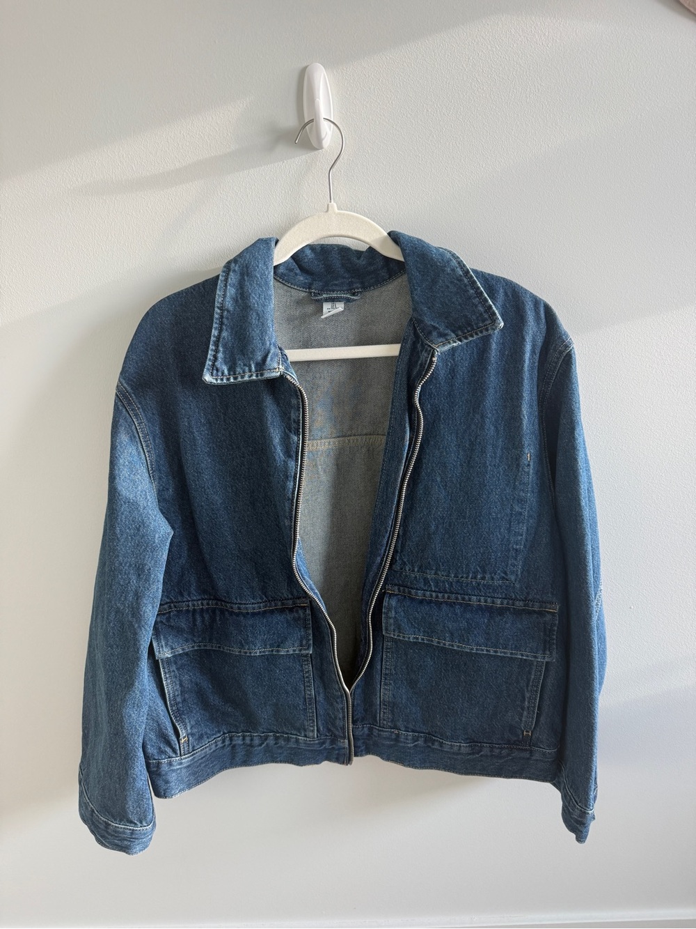 Classic Blue Denim Jacket - Unbranded